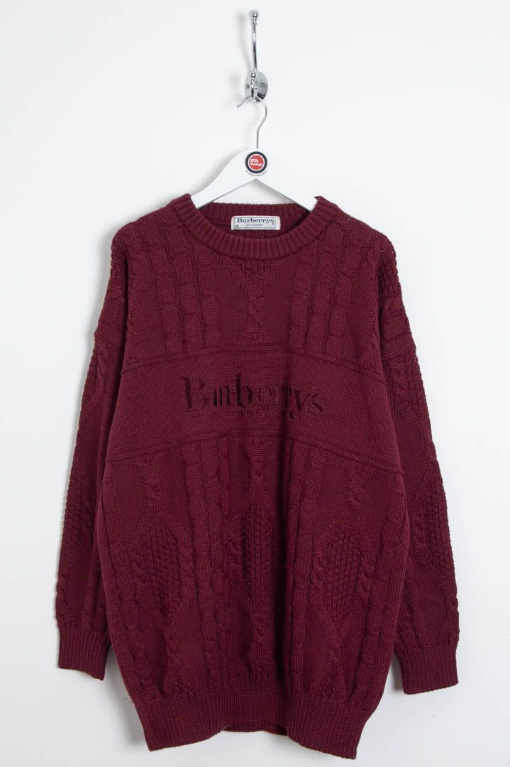 Burberry Crew Neck Knitted Jumper (M) image 1