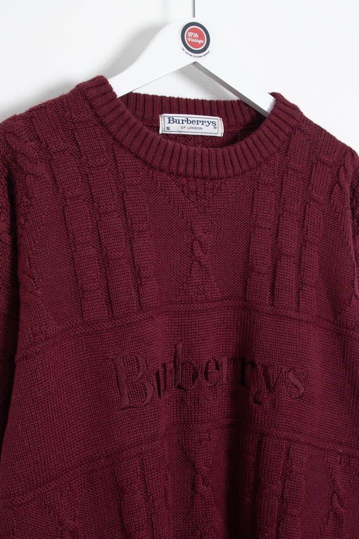 Burberry Crew Neck Knitted Jumper (M) image 4