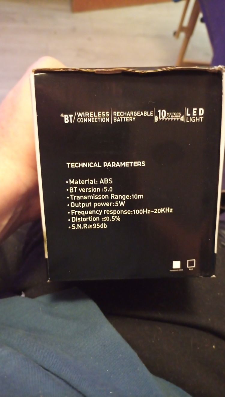 Immagine di Big Diamond Smart Led Bluetooth Speaker 3