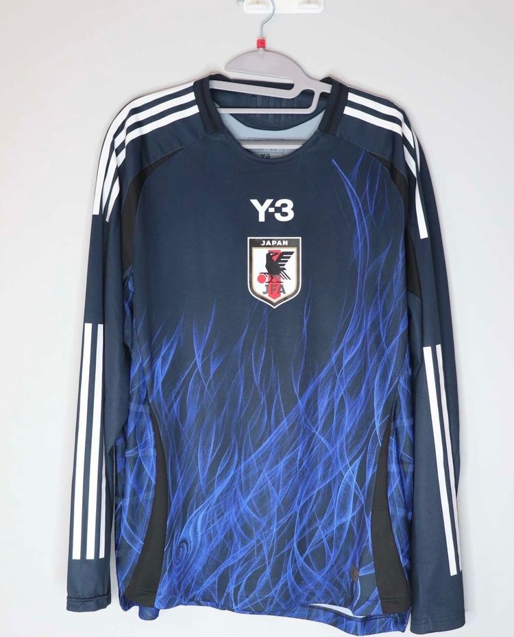 Y-3 Japan Football Shirt 2024 Long Sleeve Jersey