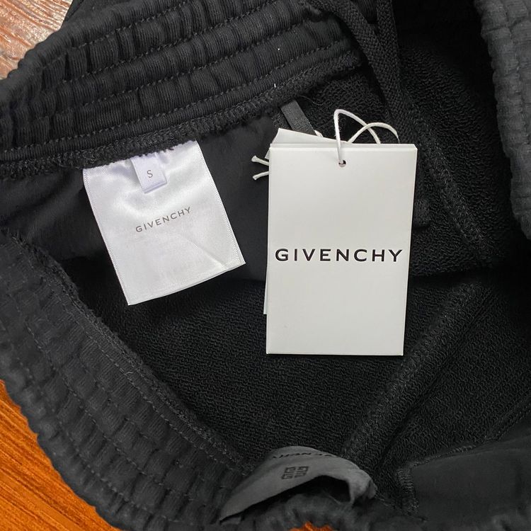 Givenchy x Disney Black Dalmatian Print Logo Sweatpants 8