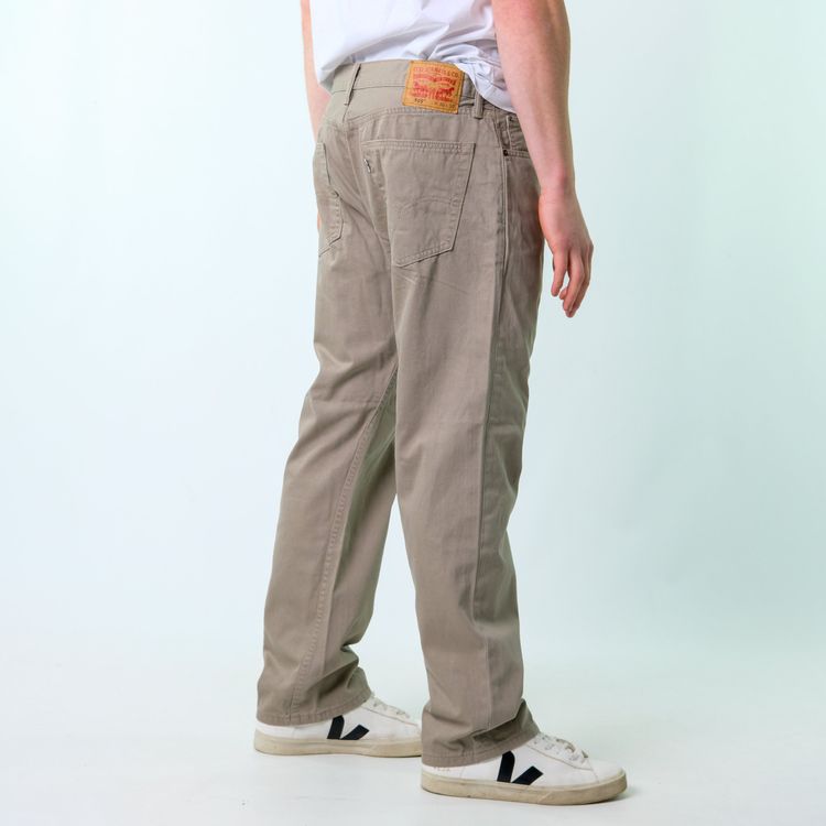 28 Vintage Brown y2ks Levi's Denim Jeans Baggy Pants (36x30) product image