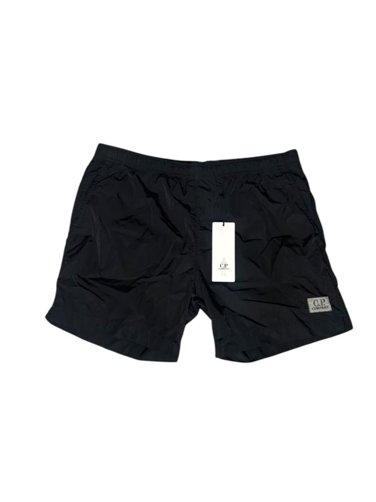 C.P. Company Black Shorts