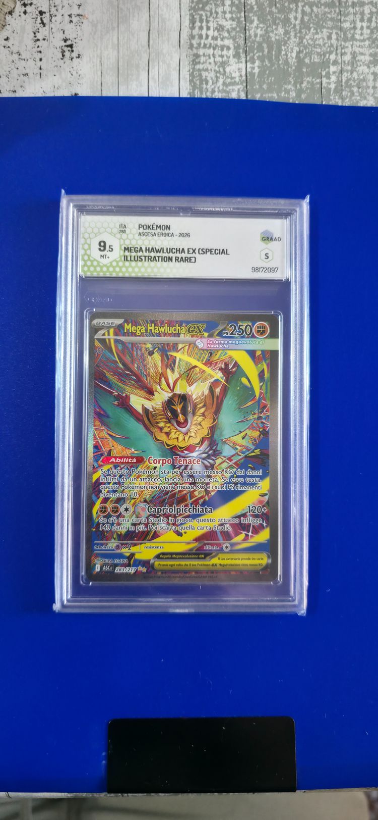 Mega Houndoom Gx Trading Card imagen 1