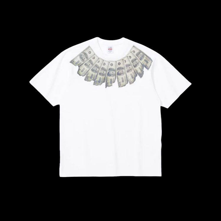 Supreme x MM6 Maison Margiela Money S/S Top White