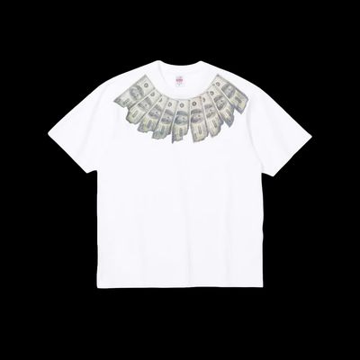 Supreme x MM6 Maison Margiela Money S/S Top White