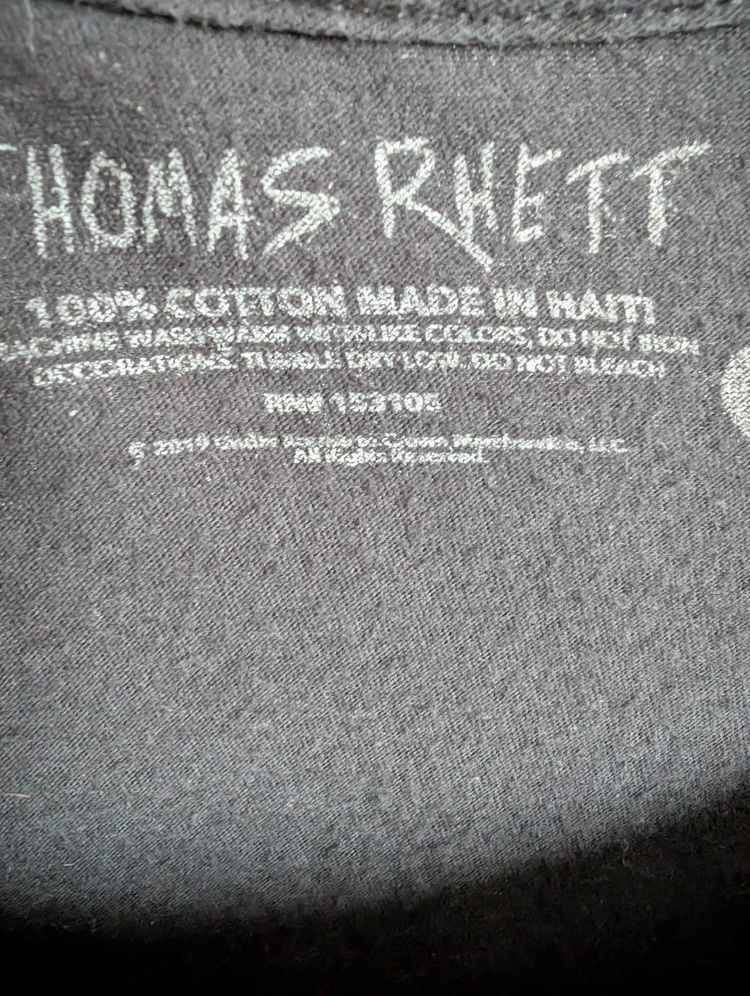 Thomas Rhett Very Hot Summer Tour Band T Shirt Medium Black image 6