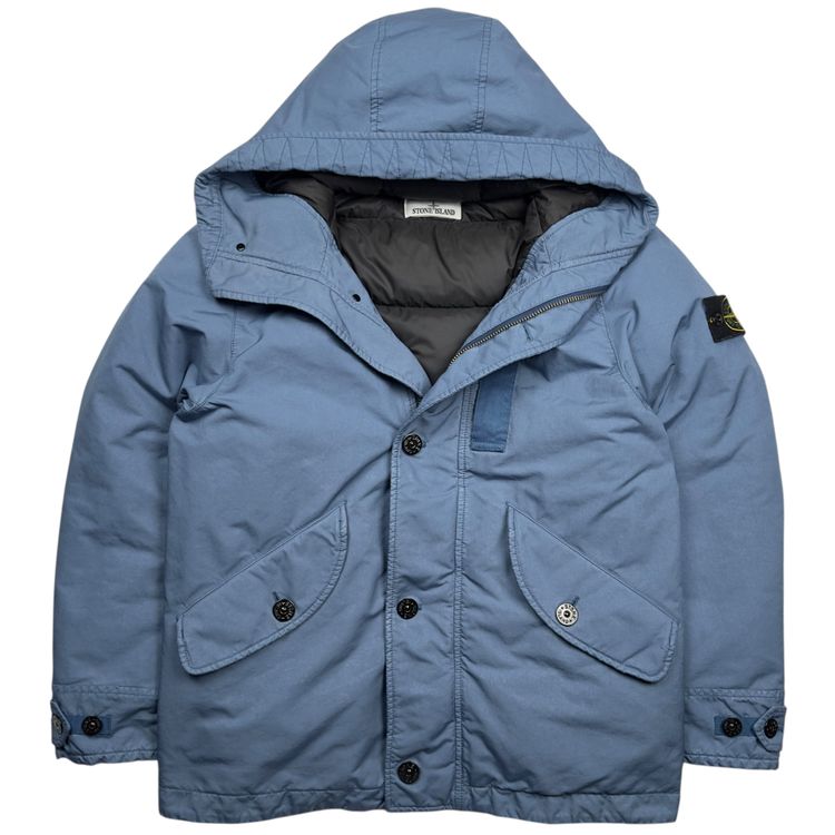 A/W 22 Stone Island David-TC Down Jacket - Light Blue