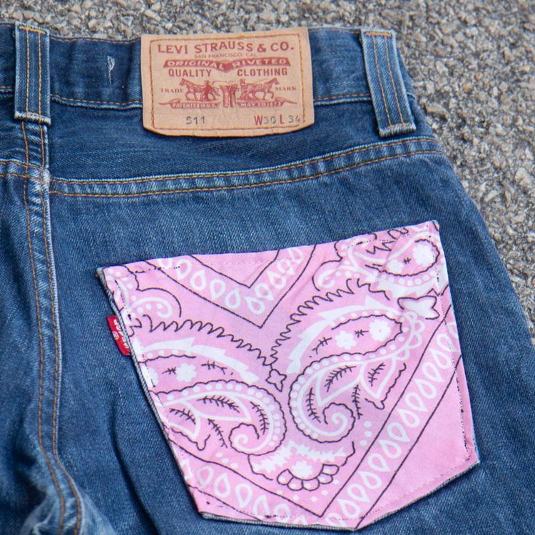 Levi's 511 Slim flared rosa  obraz 4