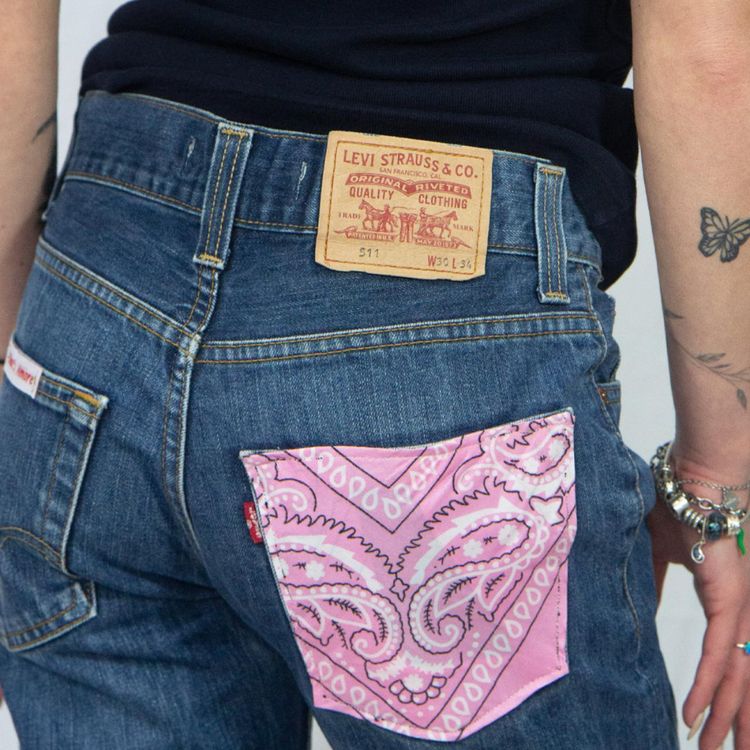 Levi's 511 Slim flared rosa  obraz 5