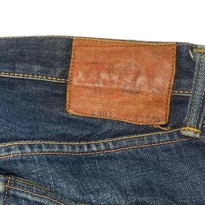 Authentic Evisu Exclusive Flame Daicock Baggy Fit Japanese Selvedge Denim Jeans 4