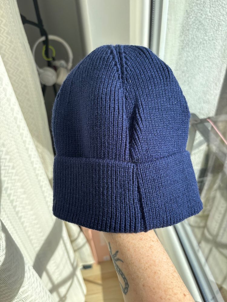 The North Face Navy Blue Knit Beanie image 2