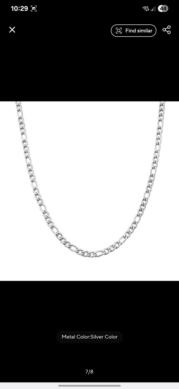 Silver Chain Necklace