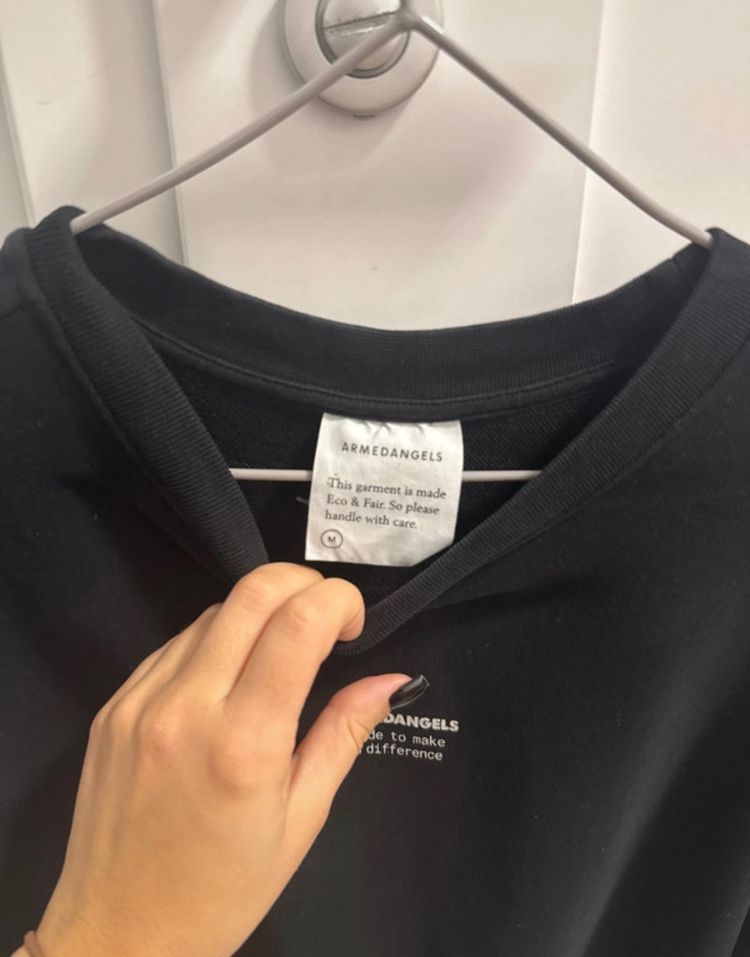 Armedangels Black Sweatshirt 3