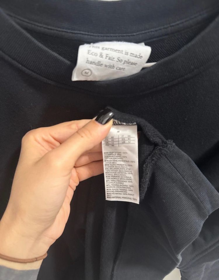 Armedangels Black Sweatshirt 5