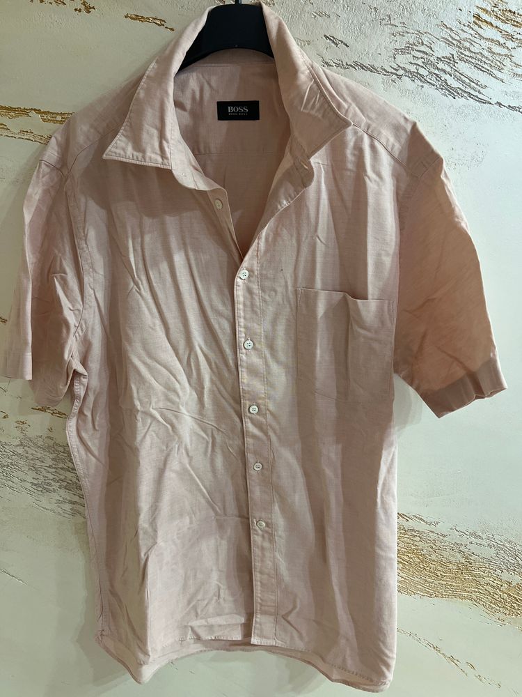Hugo Boss Short Sleeve Button-Up Shirt