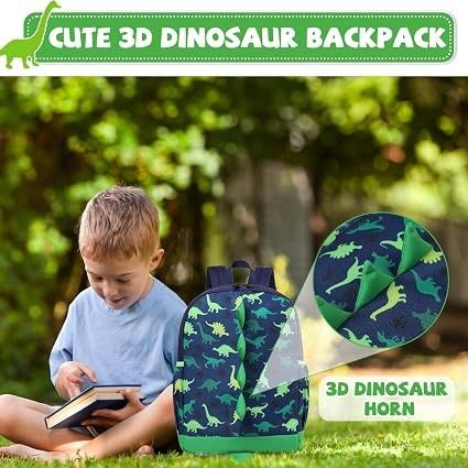 3D Dinosaur Kids Backpack imagen 3