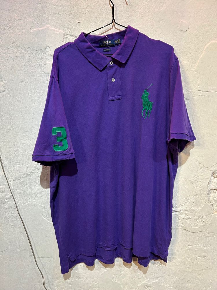 Polo Ralph Lauren Purple Polo Shirt