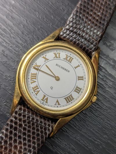 Vintage Bucherer Classic quartz watch