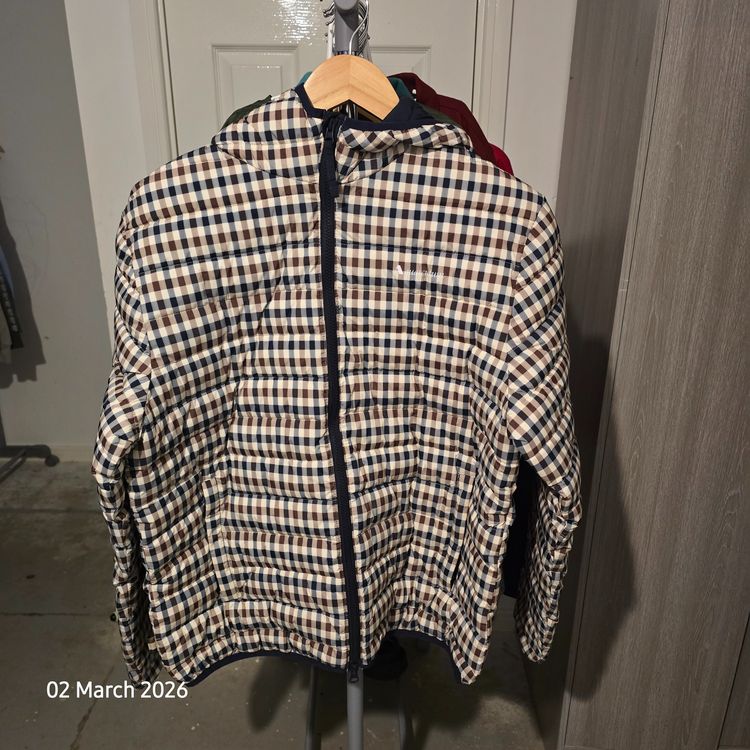 Mens aquascutum puffer coat size large 