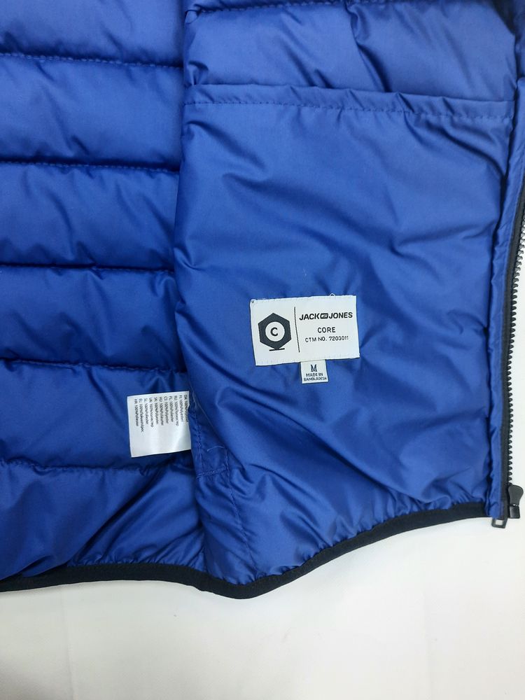 Jack & Jones Blue Padded Vest image 4