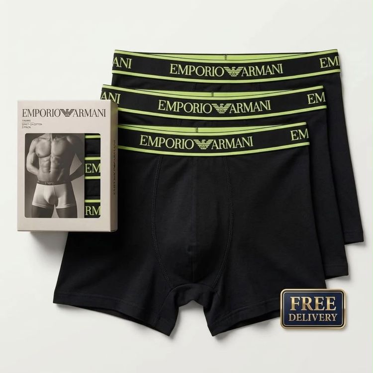Emporio Armani Men'S Boxer Briefs 3-Pack image 1