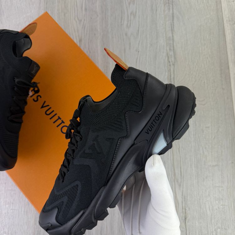 Louis Vuitton Men’s All Black Tatic Trainers - Uk 9 (Fit 10) image 7