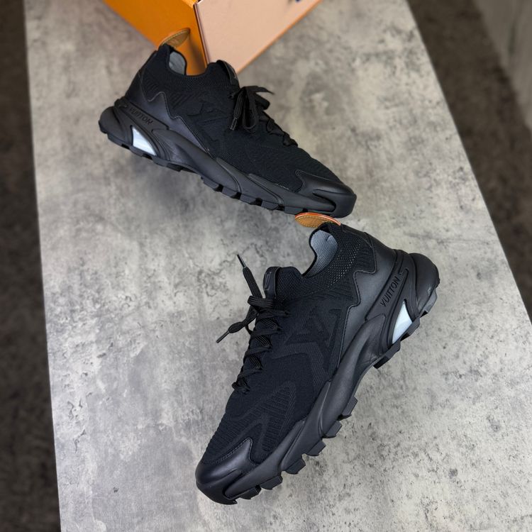 Louis Vuitton Men’s All Black Tatic Trainers - Uk 9 (Fit 10) image 6