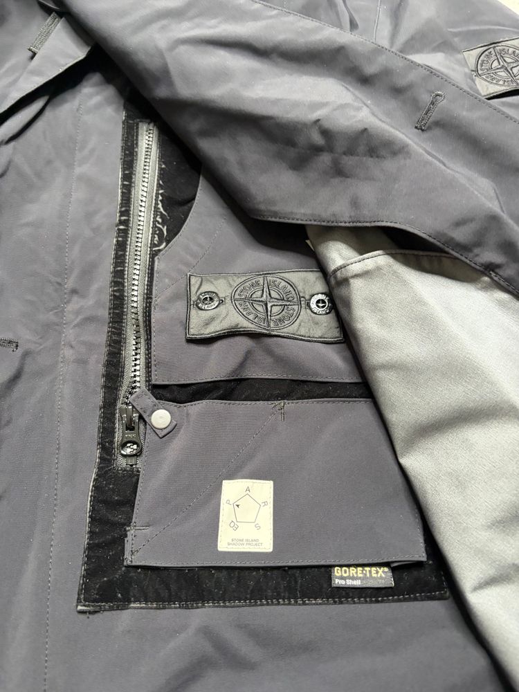 Stone Island Shadow Project Trench Gortex imagen 5
