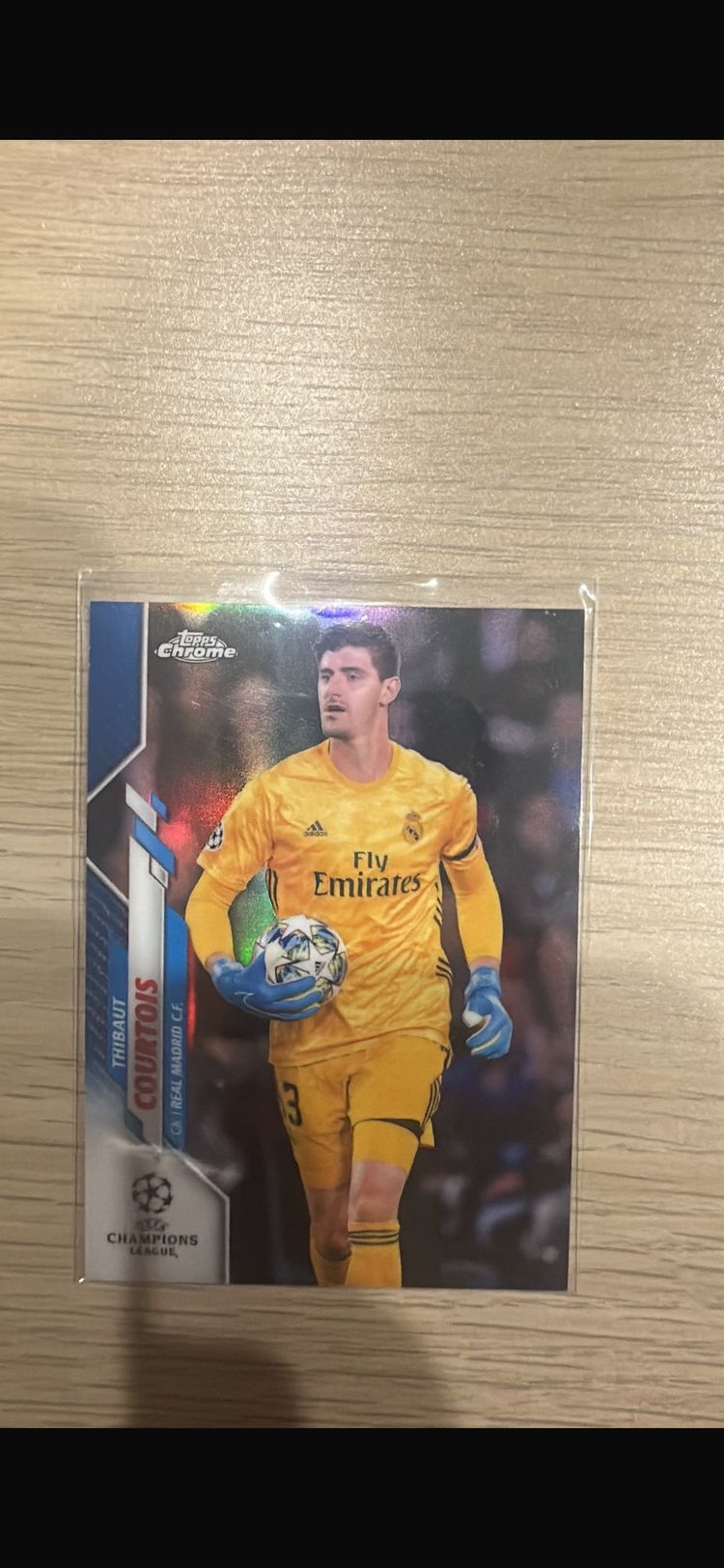 Real Madrid Goalkeeper Jersey Card /150