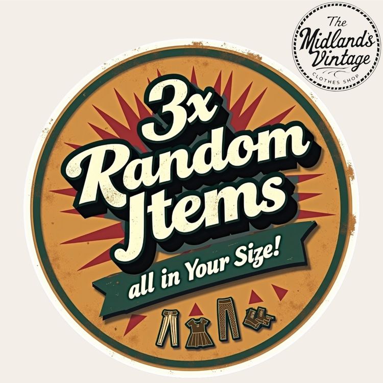 3X Random Items All in Your Size 