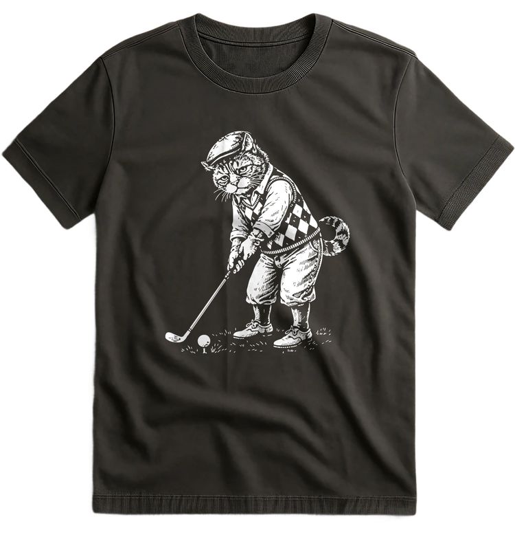 GRUMPY TABBY CAT T Shirt AU 4