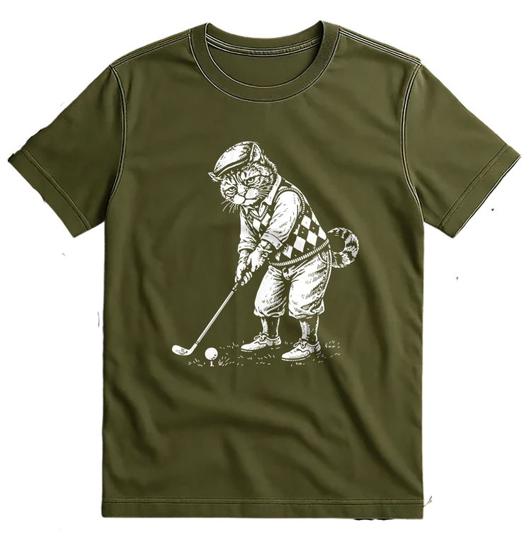 GRUMPY TABBY CAT T Shirt AU 2