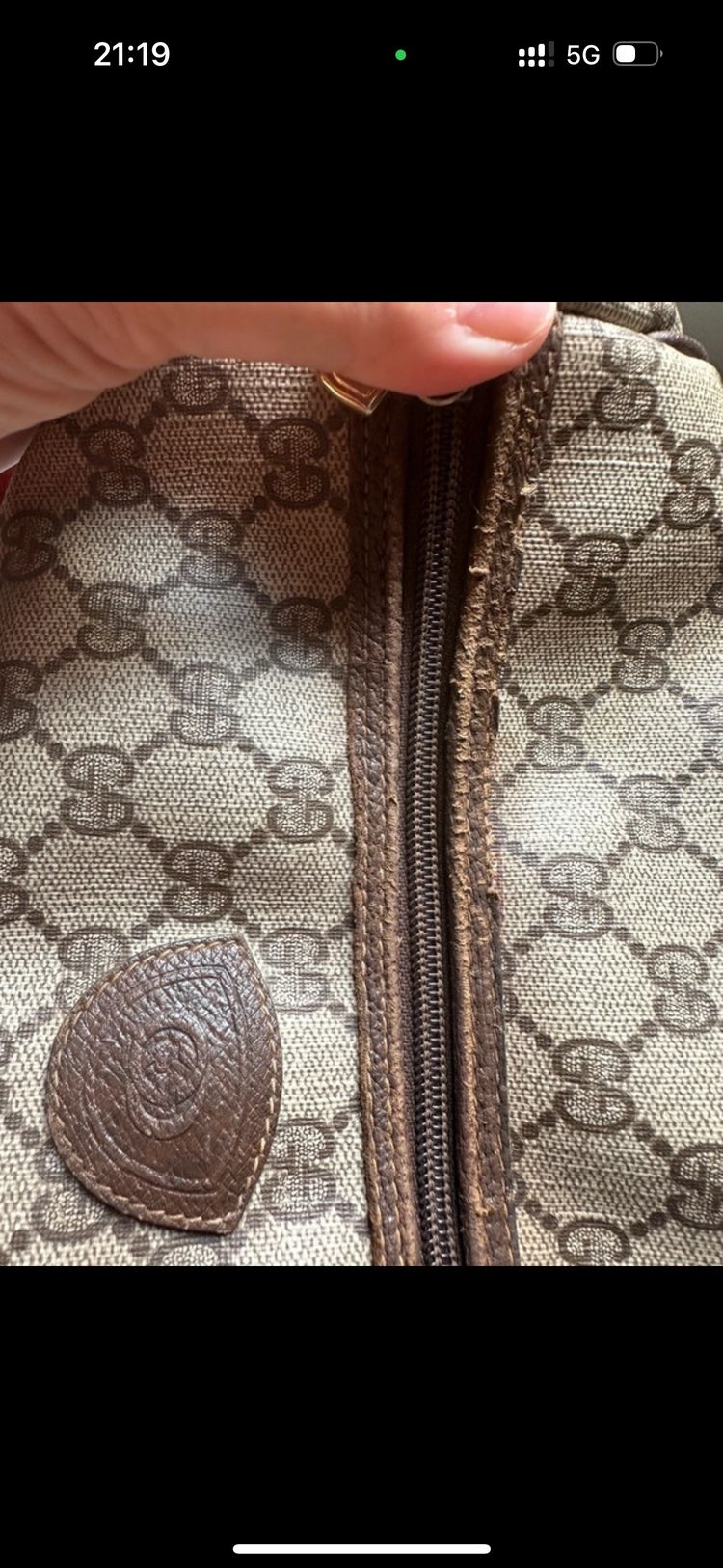 Gucci Vintage Mini Boston Bag image 4