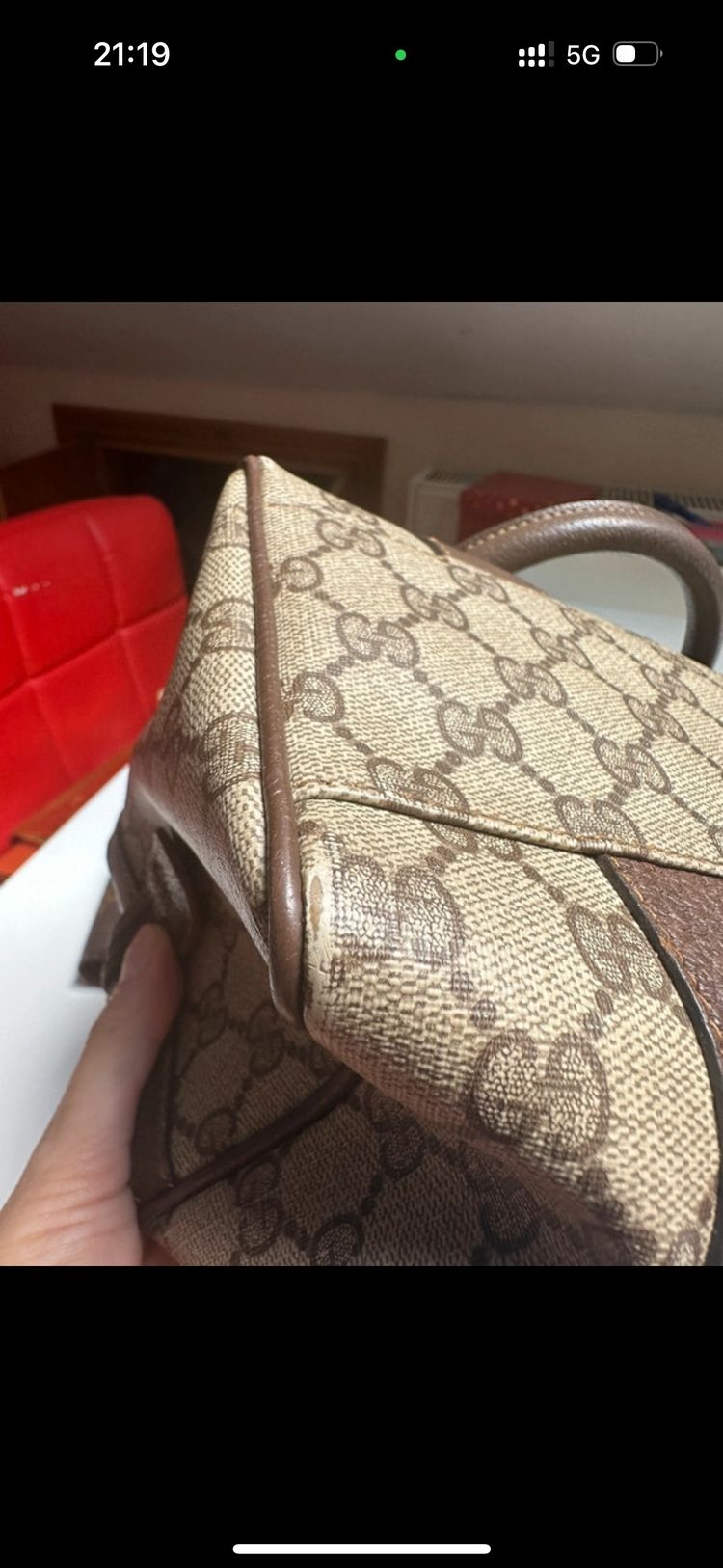 Gucci Vintage Mini Boston Bag image 6