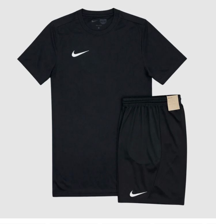 NIKE DRI-FIT TSHIRT + SHORTS SET - BLACK
