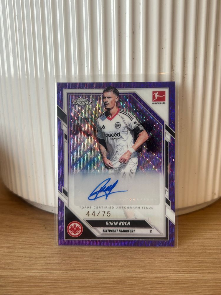 Eintracht Frankfurt Robin Koch Autographed