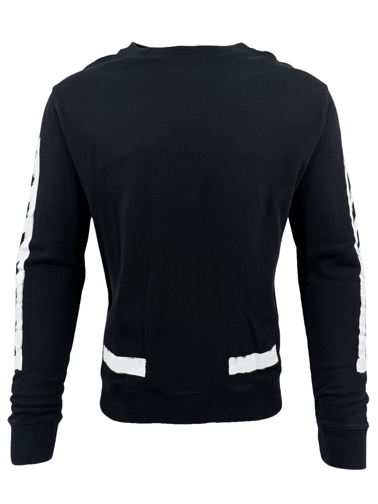 Off-White Diagonal Logo Sweatshirt - Black (925592735)