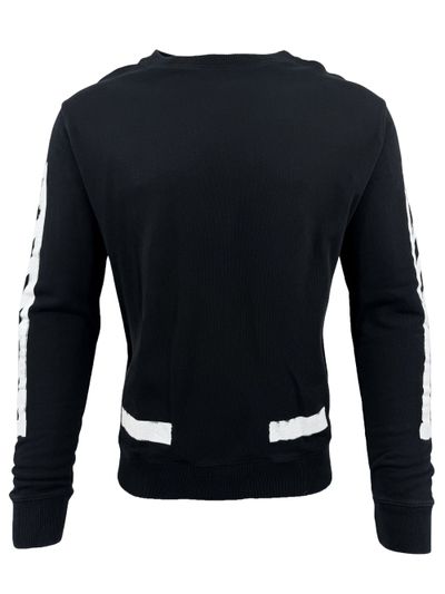 Off-White Diagonal Logo Sweatshirt - Black (925592735)