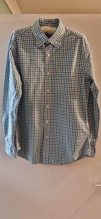 Boden Men'S Checkered Button-Up Shirt