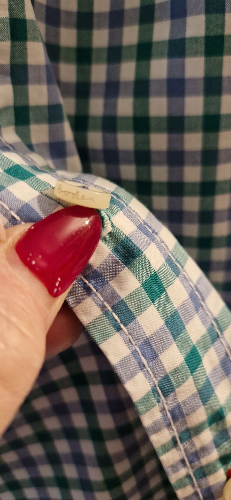 Boden Men'S Checkered Button-Up Shirt imagen 3