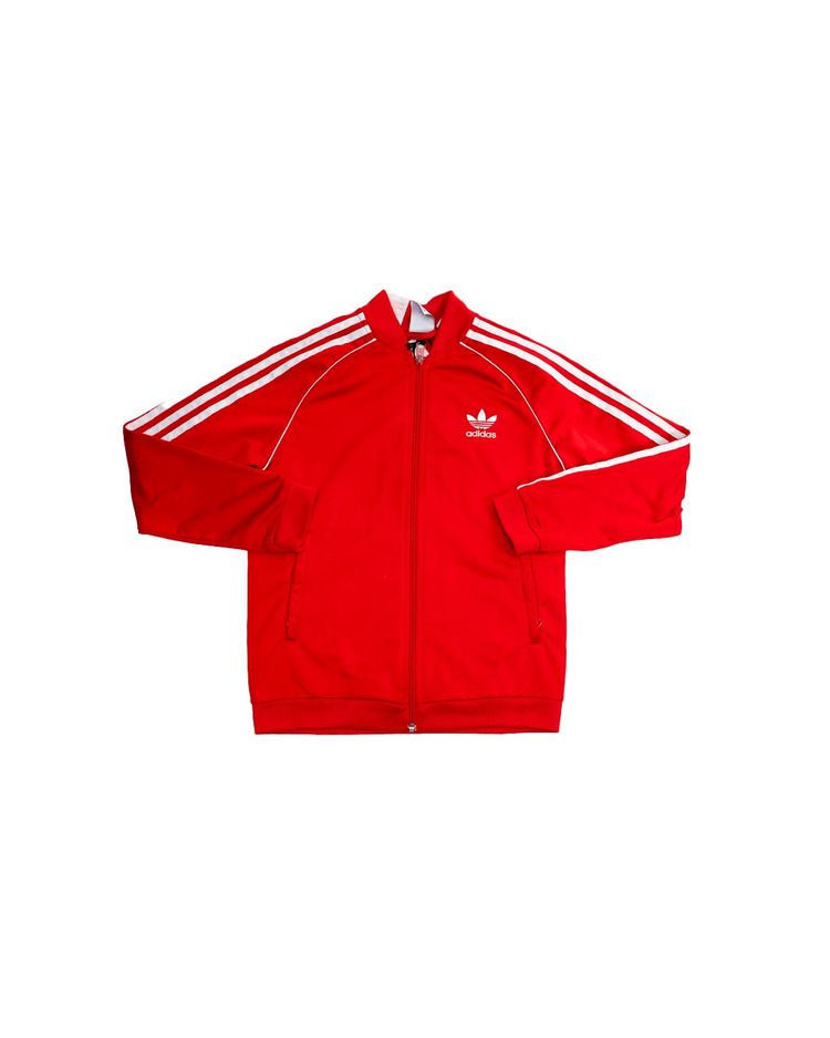Adidas Red Track Jacket