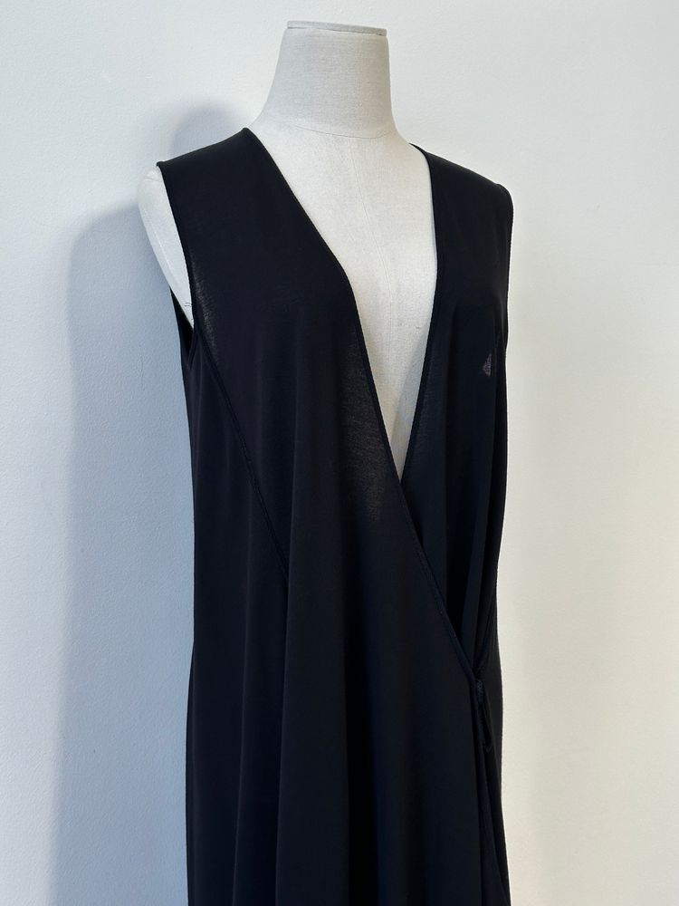 La Perla 1990s Cotton Side Split Wrap Top - L image 6