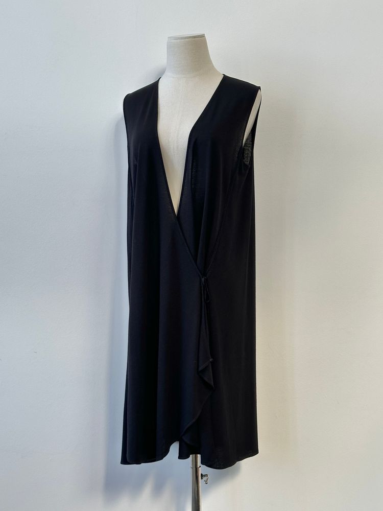 Immagine di La Perla 1990s Cotton Side Split Wrap Top - L 1