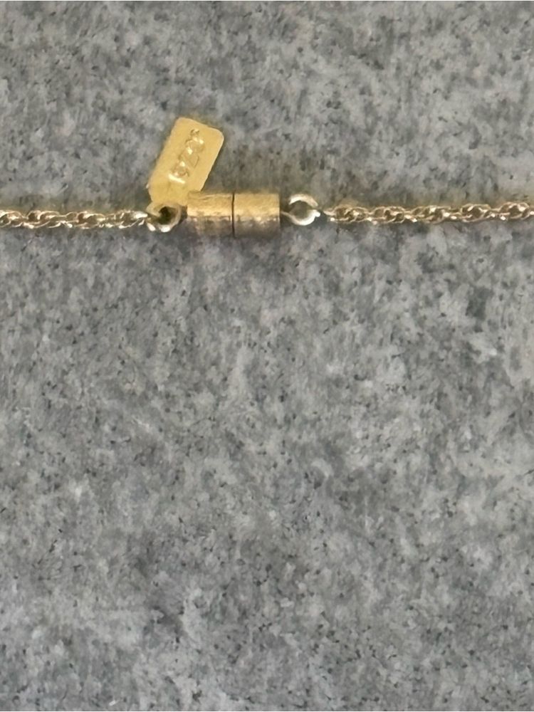 Gold Chain Necklace With Pendant imagen 2