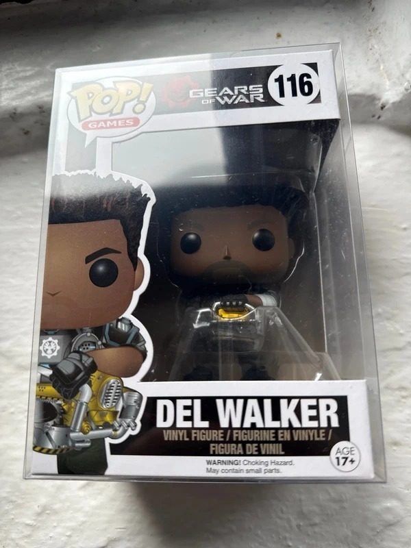 Funko Pop! Games Del Walker Vinyl Figure image 1