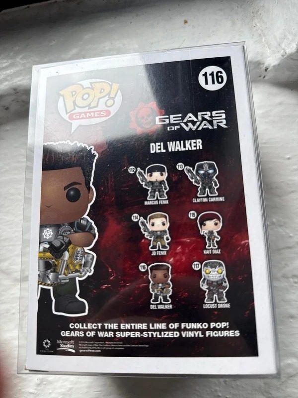 Funko Pop! Games Del Walker Vinyl Figure image 3