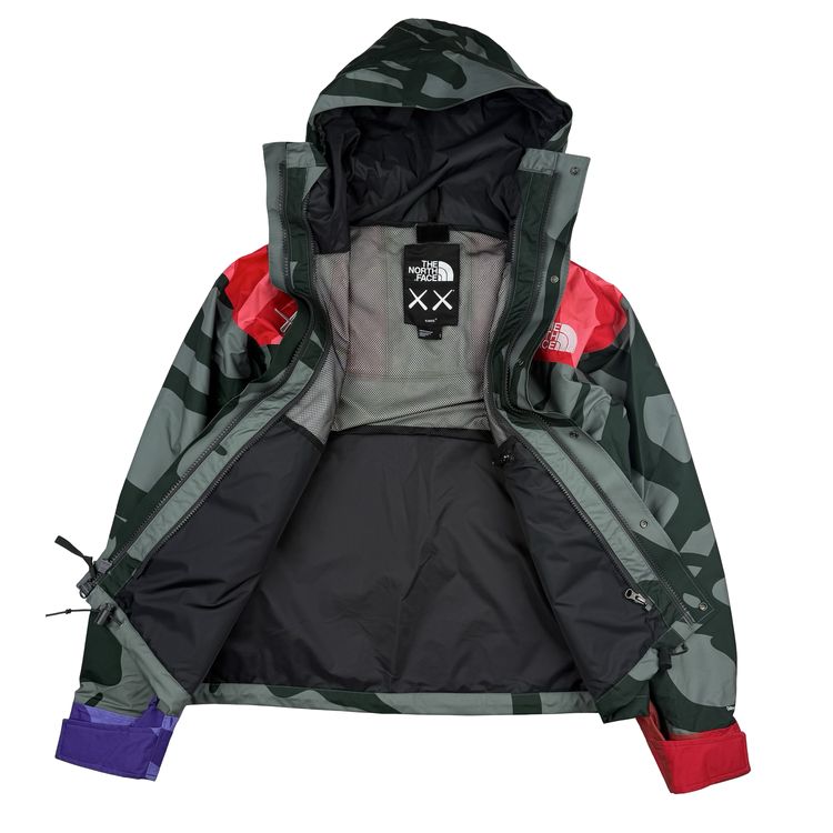 The North Face x KAWS Retro 1986 Graphic Hooded Jacket - Small imagen 3