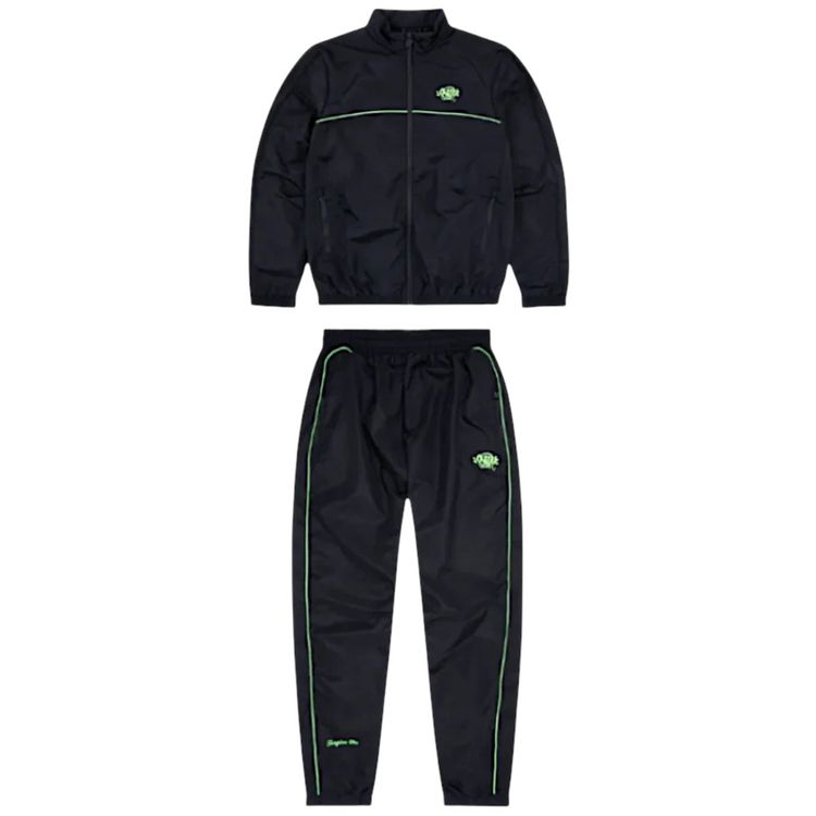 Syna Syna World Shell Tracksuit Black/Green product image