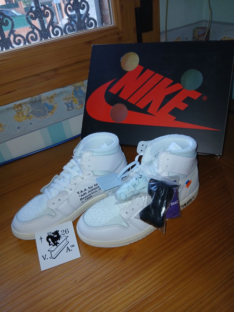 Nike Air Jordan 1 Retro High Og Sp White Sneakers